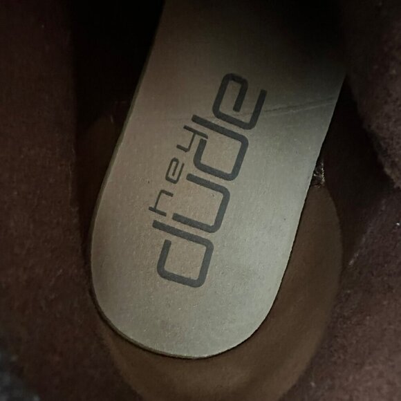 Hey Dude Bradley Mens Size US 14 Boots Brown Suede Casual Comfort Shoes main image 5